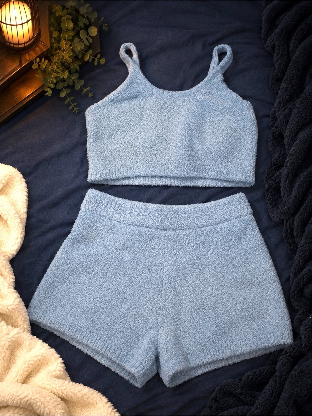 Stars Above Plush Lounge Set XXL Blue Soft Sleep Set Target